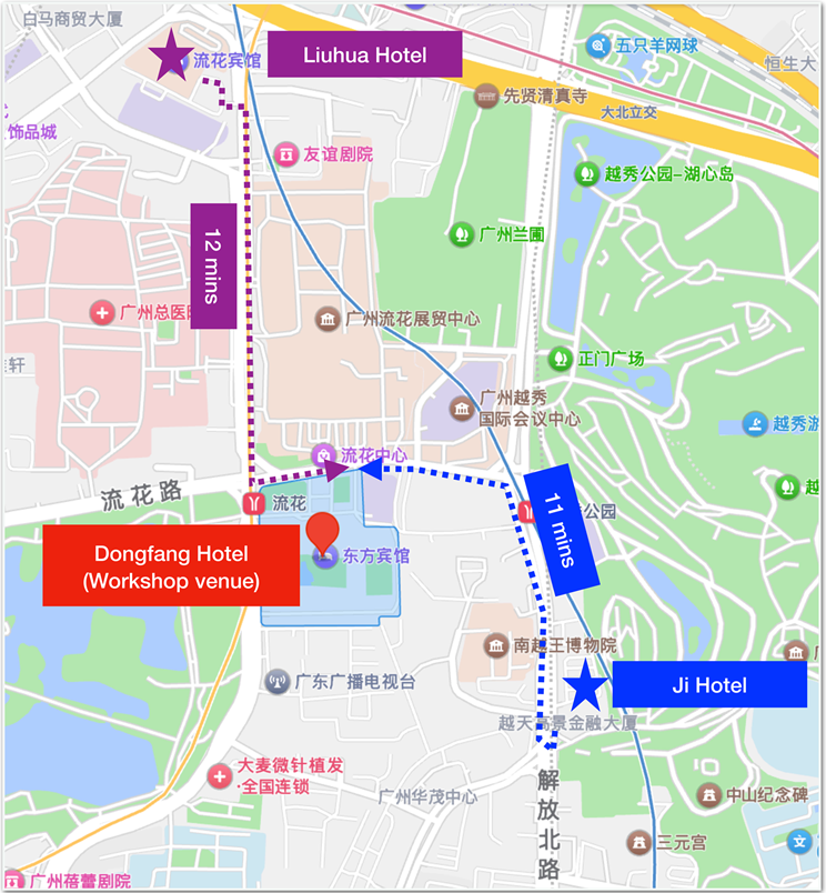 Hotel Address Map